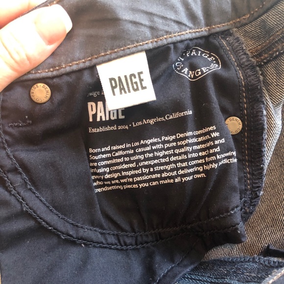 SOLD Paige denim- Skyline Skinny - Picture 4 of 6